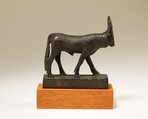 Apis figure inscribed for Padishernefer son of Khonsuirdis, Cupreous metal