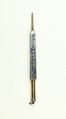 Pencil with a barrel in the form of an obelisk, Metal