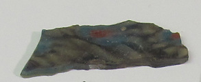Inlay fragment, millefiori, Mosaic glass