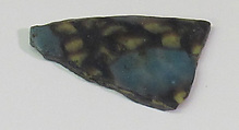 Inlay fragment, millefiori, Mosaic glass
