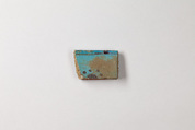 Vase fragment, Faience