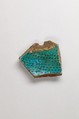 Vase fragment, Faience