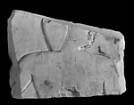 Raised relief fragment, Limestone