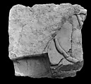 Raised relief fragment, Limestone