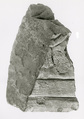 Raised Relief Fragment with Slaughtering Scene, Limestone