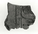 Sunk relief fragment, Limestone