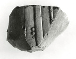 Raised relief fragment, Limestone, varnish