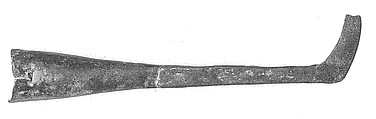 Knife end, Bronze