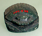 Heart Scarab, Green porphyry