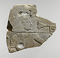 Mesu Smelling a Lotus, Limestone