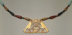 Pectoral and Necklace of Sithathoryunet with the Name of Senwosret