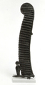 Attachment feather for a large crown, Bronze