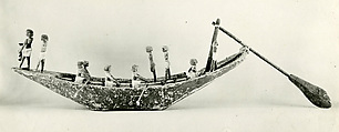 Model Boat, Sycomore wood, paint