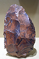 Biface, commonly referred to as a hand ax, Flint