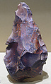 Biface, commonly referred to as a hand ax, Flint