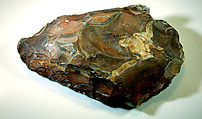 Biface, commonly referred to as a hand ax, Flint