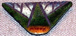 Lotus Inlay, Faience