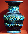 Decorated Vase, Faience
