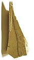 Raised relief fragment, Limestone, varnish