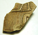 Raised relief fragment, Limestone, varnish