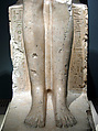 Seated Statue of Hatshepsut, Indurated limestone, paint