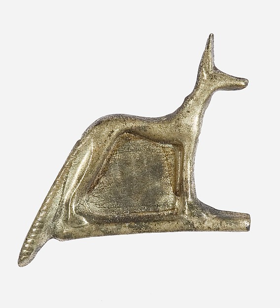 Amulet of Wepwawet by an unrecorded maker, The Metropolitan Museum of Art