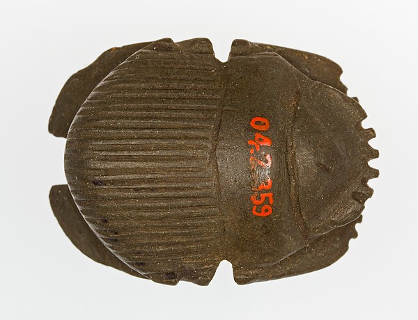 Uninscribed scarab