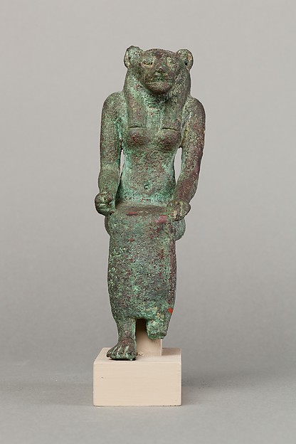 Lion-headed goddess