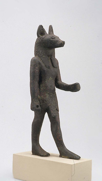 Anubis. 04.2.430. The Metropolitan Museum of Art. Public domain.