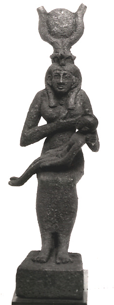 Statuette of Isis and Horus by an unrecorded maker, The Metropolitan Museum of Art
