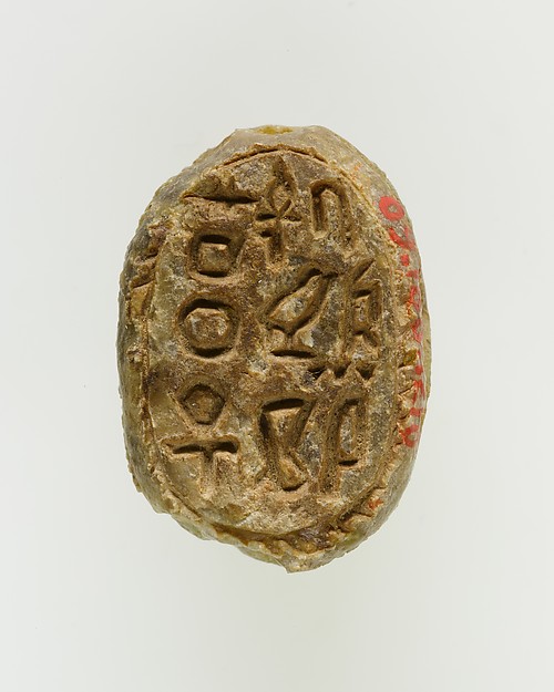 Scarab of an Official