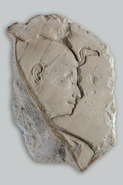 Relief with Head of a Goddess (or Queen) by an unrecorded maker, The Metropolitan Museum of Art