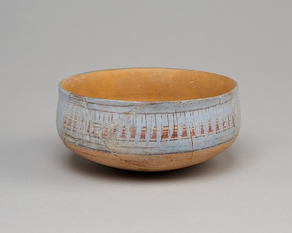 Painted Bowl from Tutankhamun's Embalming Cache by an unrecorded maker, The Metropolitan Museum of Art