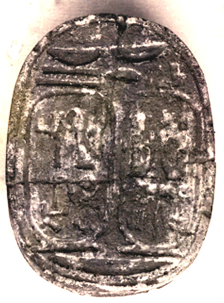 Scarab Inscribed with the Names of Ramesses II