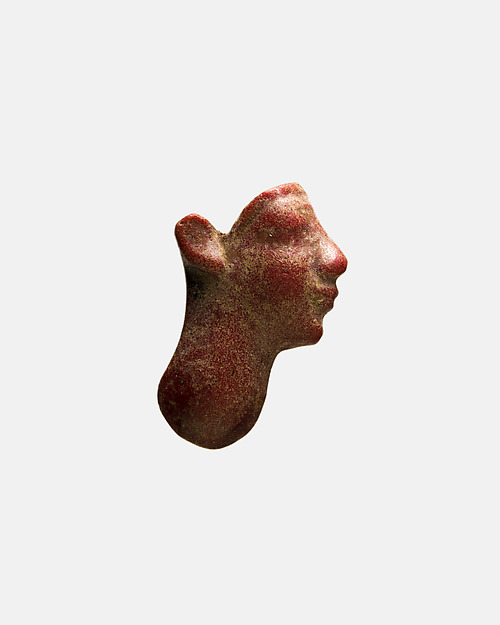 Inlay profile head, 400–30 BCE