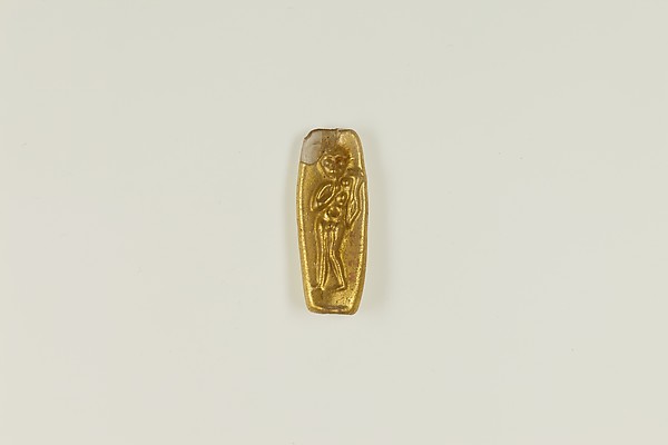Bead with figure of Harpokrates by an unrecorded maker, The Metropolitan Museum of Art