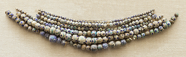 String of 50 Eyed Beads