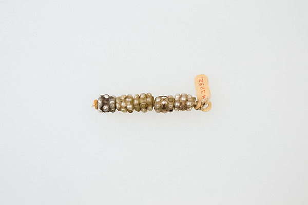 String of 5 knobbed beads by an unrecorded maker, The Metropolitan Museum of Art