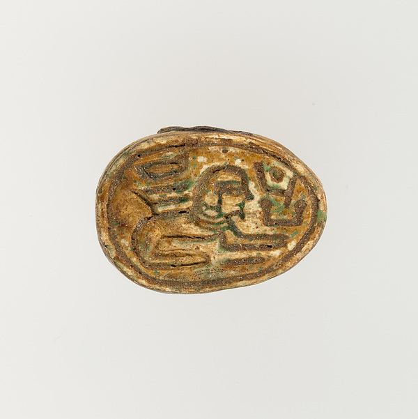 Scarab Inscribed with the Throne Name of Amenhotep I