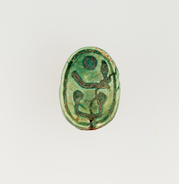 Scarab Inscribed with the Throne Name of Amenhotep I