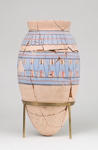 Blue-painted Jar from Malqata