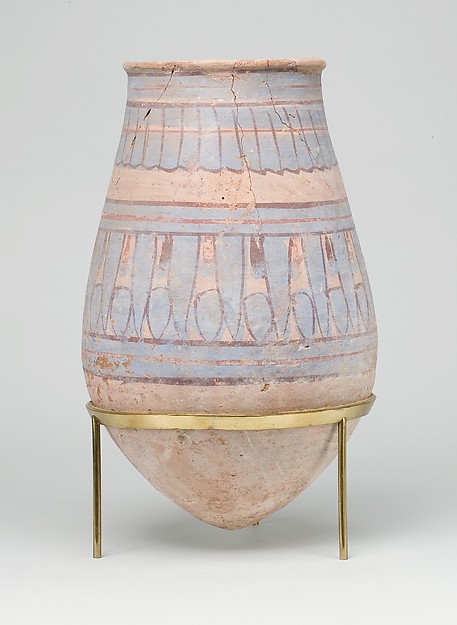 Blue-painted Jar from Malqata