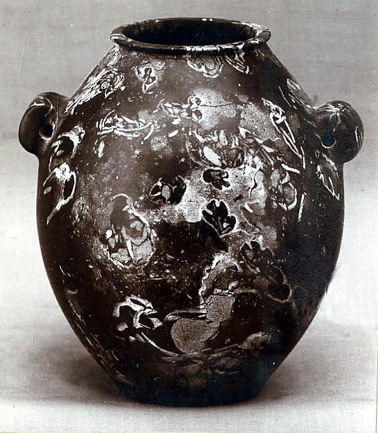 Shouldered jar with two lugs