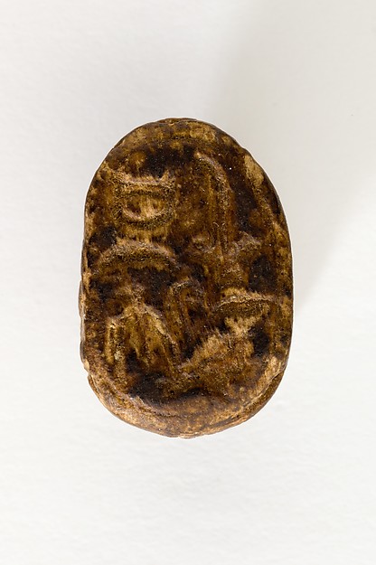 Scarab Inscribed for the Principal Queen Ahmose(-Nefertari) by an unrecorded maker, The Metropolitan Museum of Art