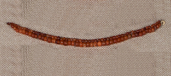 String of Carnelian Beads by an unrecorded maker, The Metropolitan Museum of Art