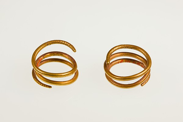 Pair of Earrings (with 16.10.468) by an unrecorded maker, The Metropolitan Museum of Art