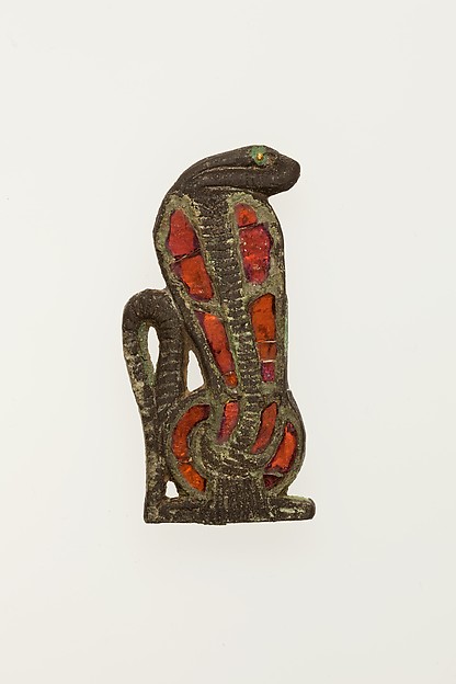 Uraeus for freize by an unrecorded maker, The Metropolitan Museum of Art