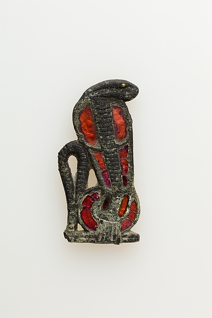 Uraeus for freize by an unrecorded maker, The Metropolitan Museum of Art