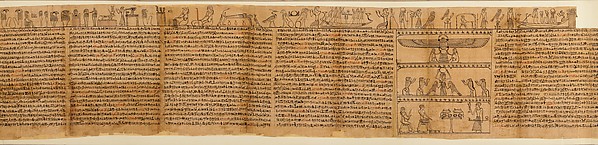 Unknown artist, Book of the Dead of the Priest of Horus, Imhotep (Imuthes)