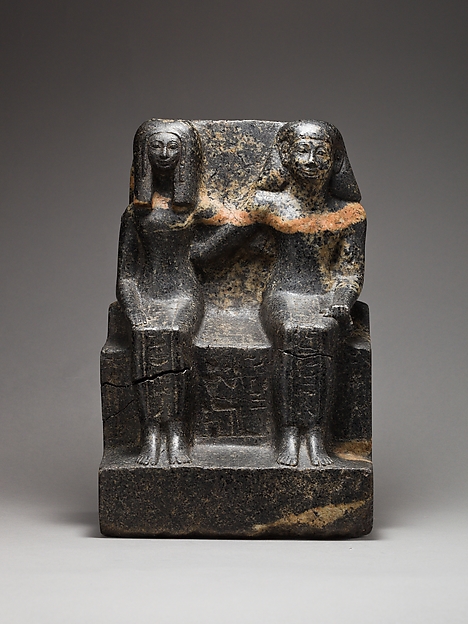 Pair Statue of Neferkhawet and Rennefer